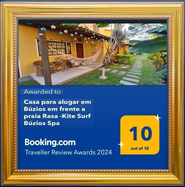 Casa de Férias Casa Em Buzios Em Frente A Praia Rasa -Kite Surf Buzios Spa Vila Brasil