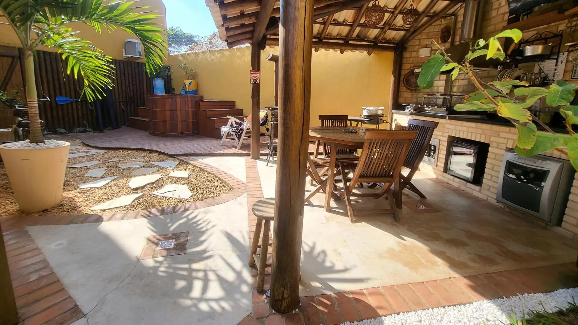 Casa de Férias Casa Em Buzios Em Frente A Praia Rasa -Kite Surf Buzios Spa Vila